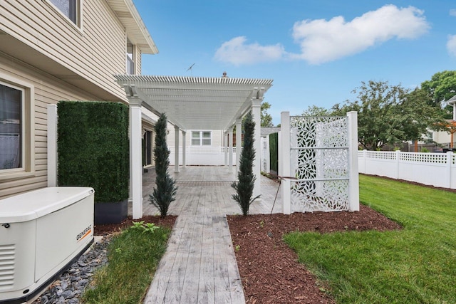 584 Beaconsfield Ave, Naperville, IL 60565 - view of yard with a patio area and a pergola