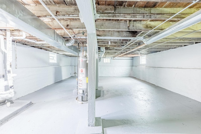12452 S Eggleston Ave, Chicago, IL 60628 - below grade area with gas water heater