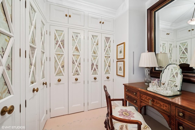 1500 N Lake Shore Dr Unit 5B, Chicago, IL 60610 - office with crown molding