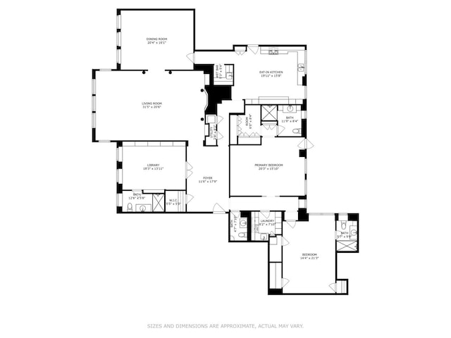1500 N Lake Shore Dr Unit 5B, Chicago, IL 60610 - view of floor plan / room layout