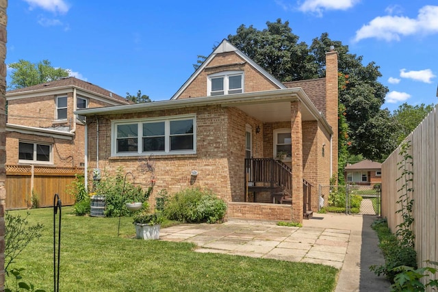 1710 N 74th Ct, Elmwood Park, IL 60707 - bungalow featuring brick siding and a chimney
