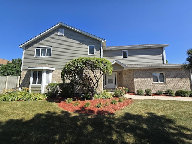 8452 Dunmore Dr, Tinley Park, IL 60487 - rear view of house featuring brick siding