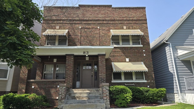 83 W 15th St, Chicago Heights, IL 60411 - view of front of home with brick siding