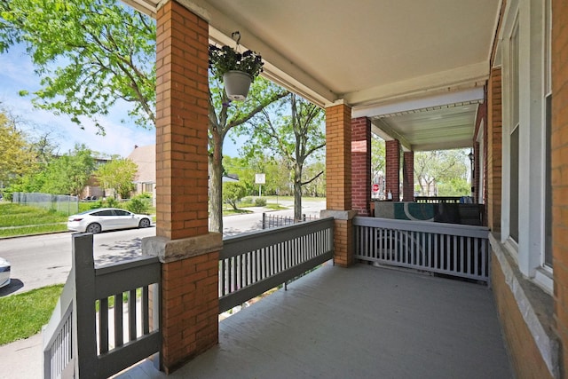 6409 S Champlain Ave, Chicago, IL 60637 - view of covered porch
