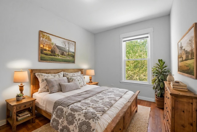 6409 S Champlain Ave, Chicago, IL 60637 - bedroom featuring wood finished floors and baseboards