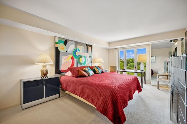 1671 Mission Hills Rd Unit 501, Northbrook, IL 60062 - bedroom with carpet flooring and baseboards