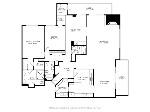 1671 Mission Hills Rd Unit 501, Northbrook, IL 60062 - view of floor plan / room layout
