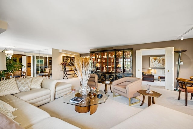 1671 Mission Hills Rd Unit 501, Northbrook, IL 60062 - living room with carpet flooring and plenty of natural light