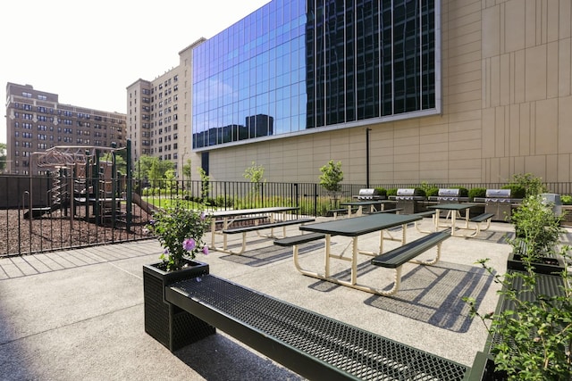 330 W Diversey Pkwy Unit 2306, Chicago, IL 60657 - view of patio featuring a grill