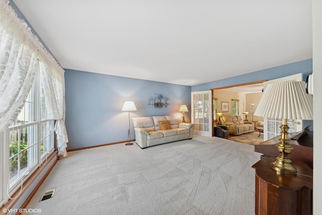 1885 Mcrae Ln, Mundelein, IL 60060 - living room featuring carpet and baseboards