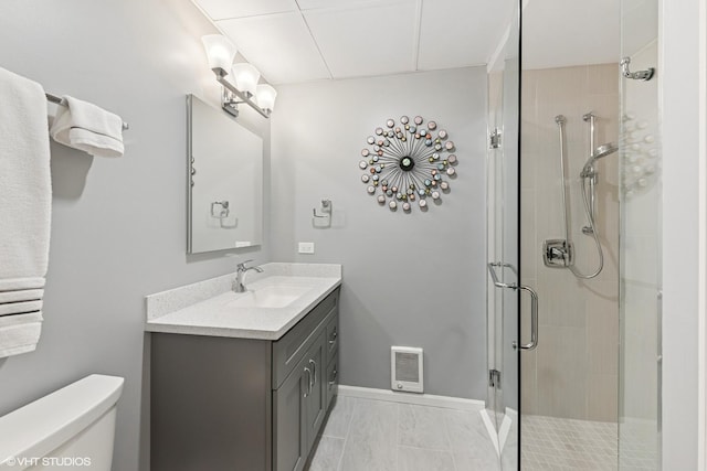 1885 Mcrae Ln, Mundelein, IL 60060 - bathroom featuring vanity and a shower stall
