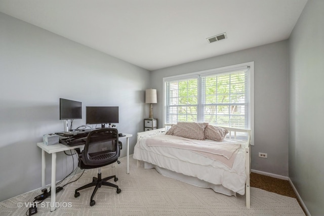 285 Sheffield Dr, Schaumburg, IL 60194 - bedroom featuring an office area and baseboards