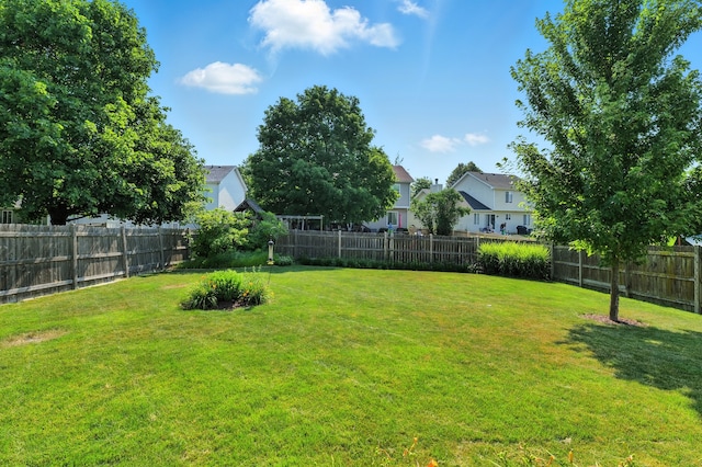 920 Matthew Ct, Naperville, IL 60540 - fenced backyard with a residential view