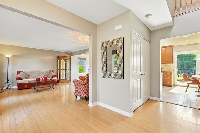 920 Matthew Ct, Naperville, IL 60540 - foyer with light wood-style floors