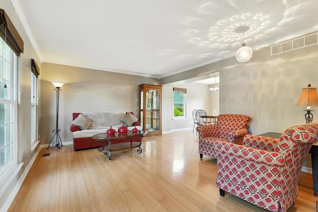 920 Matthew Ct, Naperville, IL 60540 - living area with wood finished floors and ornamental molding