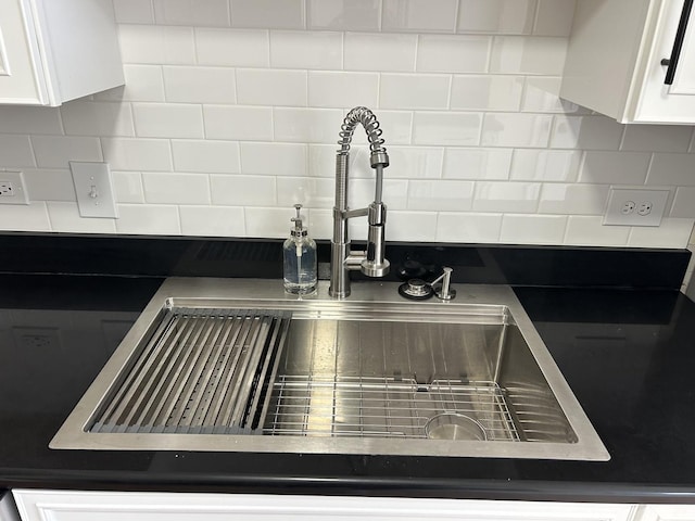 6220 Misty Pines Dr Unit 3, Tinley Park, IL 60477 - kitchen view of white cabinetry and backsplash