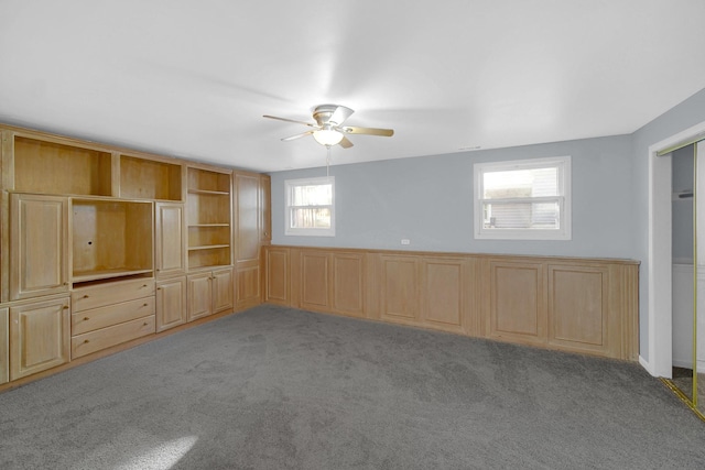 26W278 Harrison Ave, Winfield, IL 60190 - unfurnished bedroom featuring carpet floors and ceiling fan