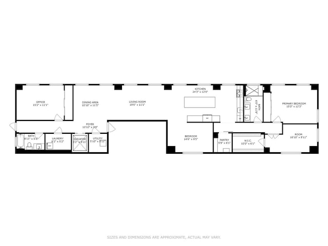 1261 N Paulina Ave Unit 6, Chicago, IL 60622 - view of property floor plan