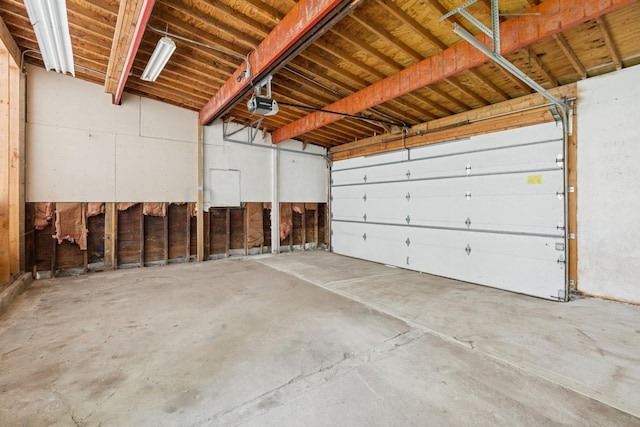 1006 Foster St, Evanston, IL 60201 - garage featuring a garage door opener