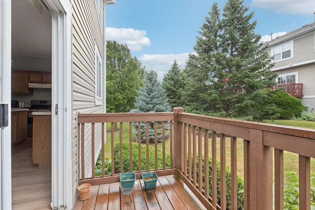 515 Declaration Ln Unit 1401, Aurora, IL 60502 - view of wooden terrace