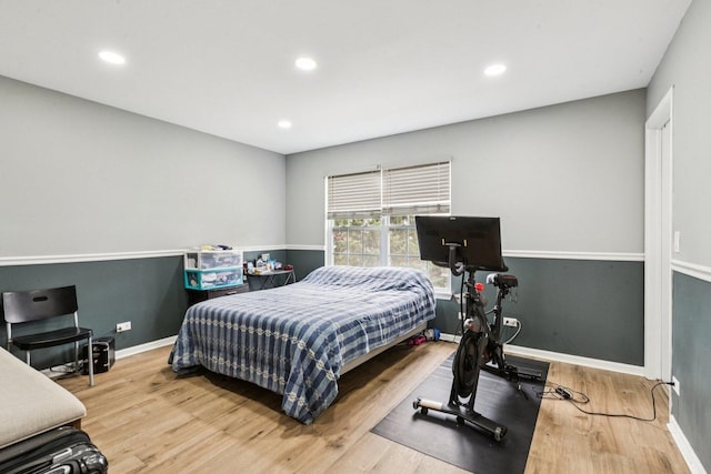 515 Declaration Ln Unit 1401, Aurora, IL 60502 - bedroom featuring wood finished floors and recessed lighting