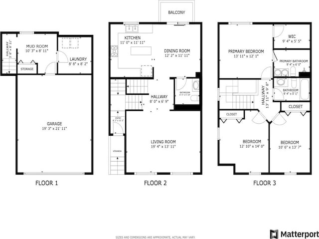 515 Declaration Ln Unit 1401, Aurora, IL 60502 - view of property floor plan