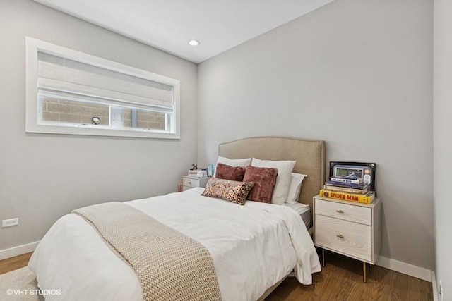 2237 N Hoyne Ave Unit 3S, Chicago, IL 60647 - bedroom featuring wood finished floors and recessed lighting