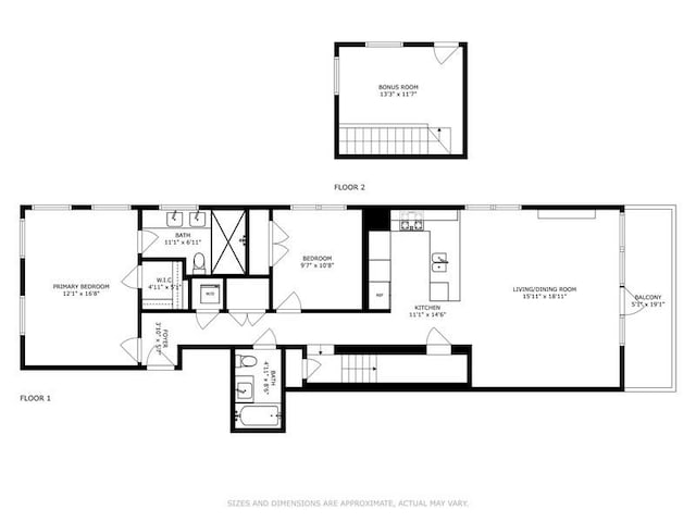 2237 N Hoyne Ave Unit 3S, Chicago, IL 60647 - view of home floor plan