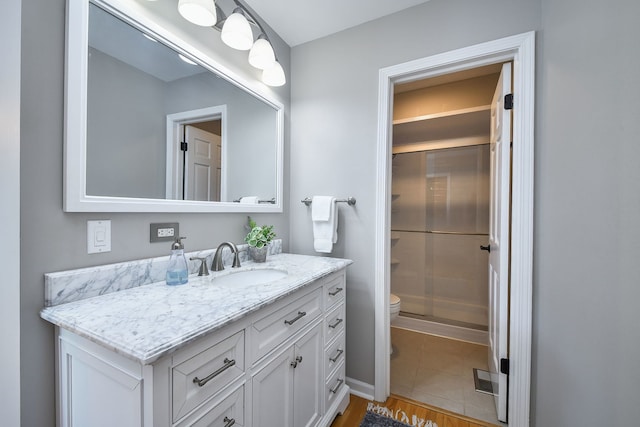 74 White Oak Cir, Saint Charles, IL 60174 - full bathroom with vanity and a shower