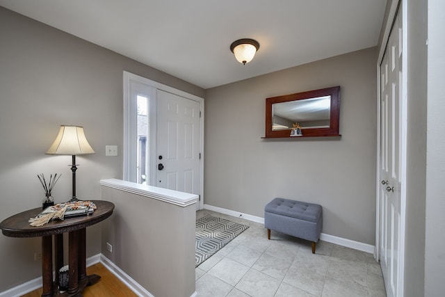 74 White Oak Cir, Saint Charles, IL 60174 - foyer featuring baseboards and light tile patterned flooring