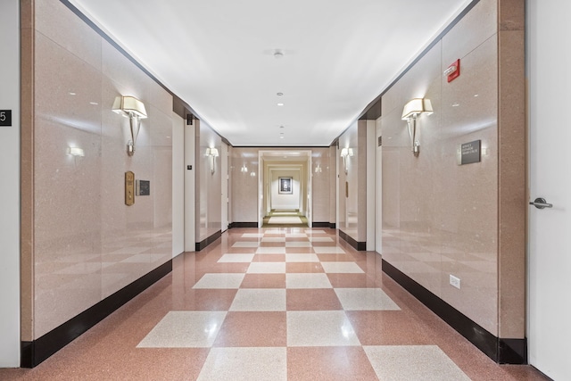 159 E Walton Pl Unit 5C, Chicago, IL 60611 - corridor with baseboards