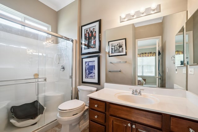 12663 Cold Springs Dr, Huntley, IL 60142 - full bathroom with a shower stall and vanity