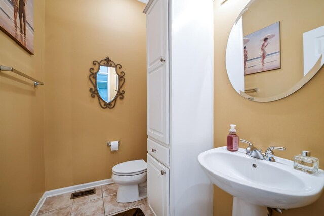 12663 Cold Springs Dr, Huntley, IL 60142 - bathroom with a sink and tile patterned flooring