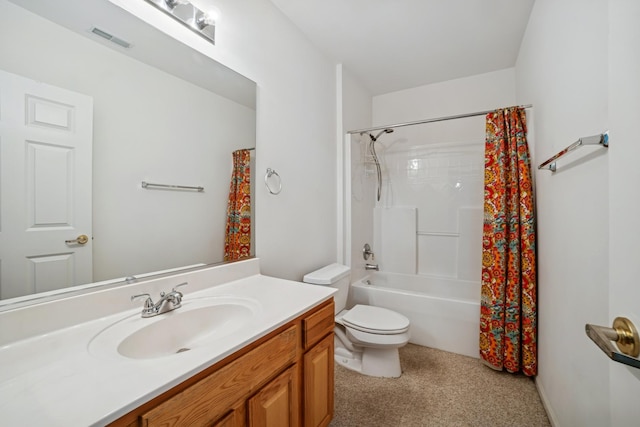 12663 Cold Springs Dr, Huntley, IL 60142 - full bath featuring vanity and shower / tub combo with curtain