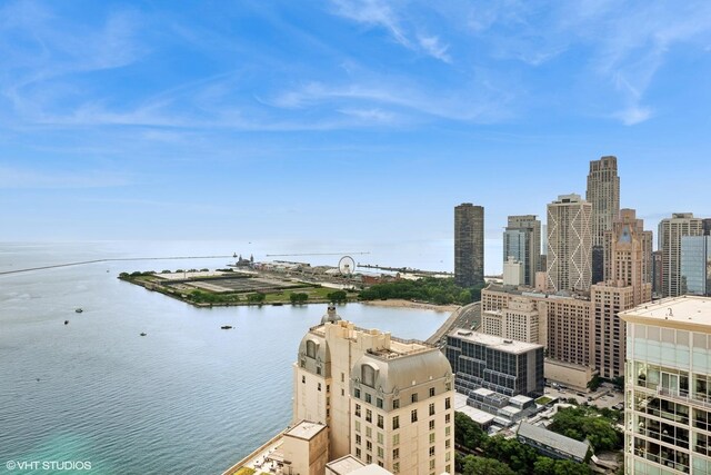 260 E Chestnut St Unit 3303, Chicago, IL 60611 - skyline view with a nearby body of water