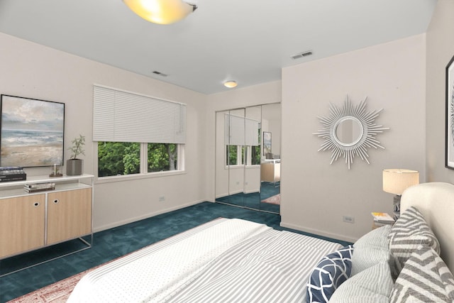 806 Lawler Ave, Wilmette, IL 60091 - bedroom featuring dark colored carpet and baseboards