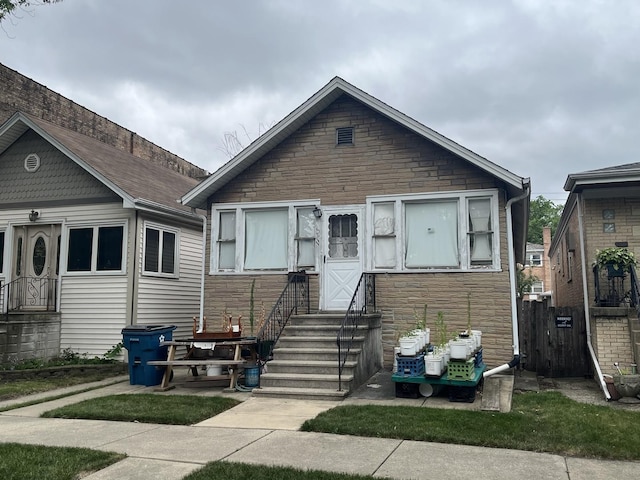 1125 Marengo Ave, Forest Park, IL 60130 - view of front of property featuring stone siding and entry steps