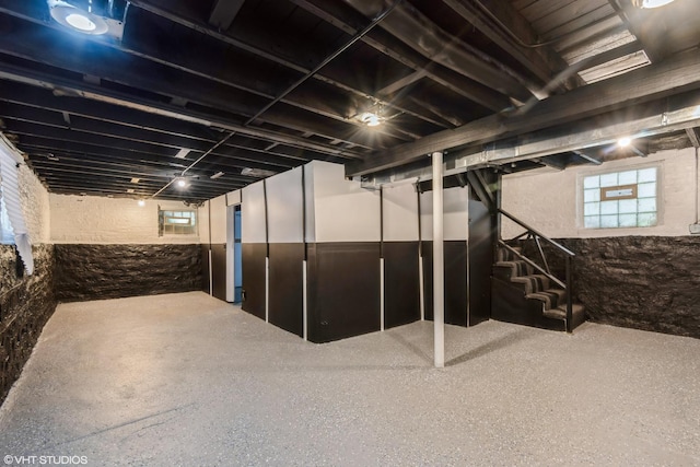 7226 S Rhodes Ave, Chicago, IL 60619 - below grade area with stairway