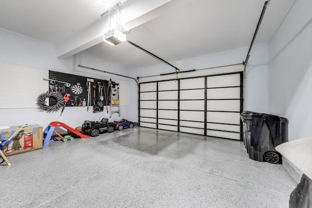 2302 Sandy Creek Dr, Algonquin, IL 60102 - garage featuring a garage door opener