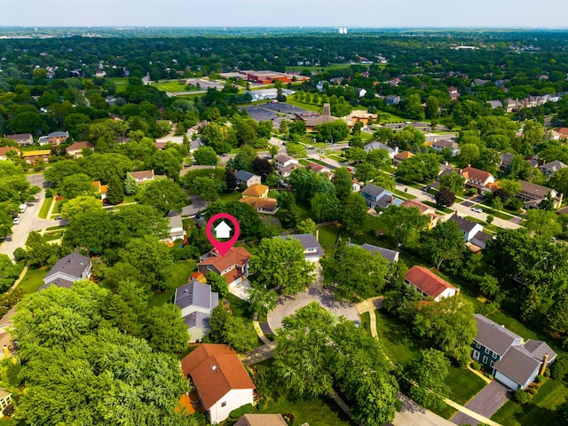 1386 Old Dominion Ct, Naperville, IL 60540 - aerial perspective of suburban area