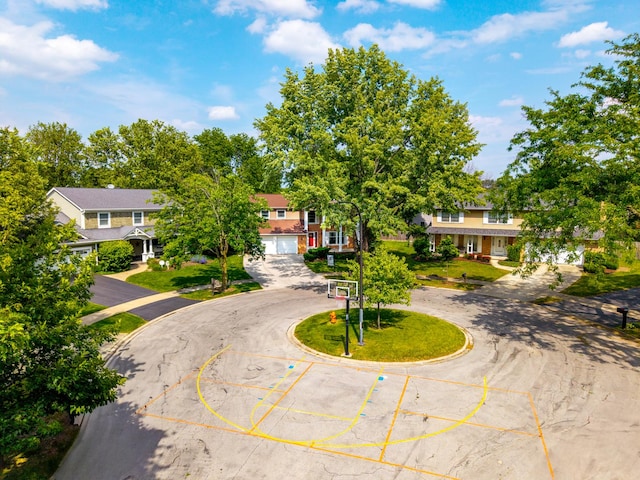 1386 Old Dominion Ct, Naperville, IL 60540 - view of property hidden behind natural elements
