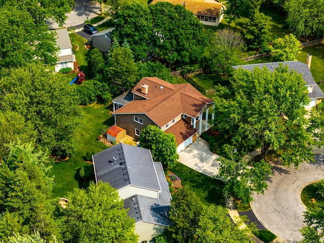 1386 Old Dominion Ct, Naperville, IL 60540 - aerial view