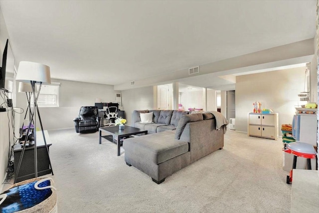 1259 Durham Dr, Wheaton, IL 60189 - living area featuring carpet flooring
