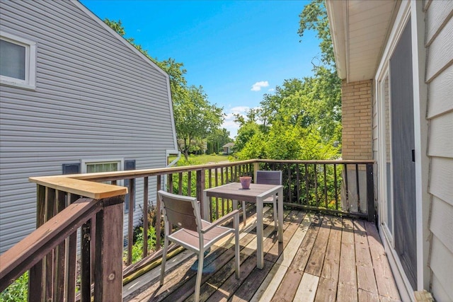 1259 Durham Dr, Wheaton, IL 60189 - view of deck