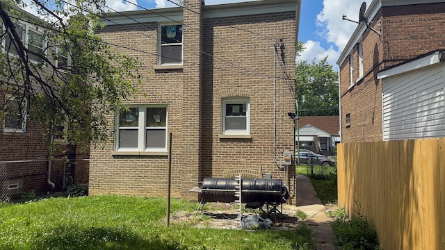 8517 S Wallace St, Chicago, IL 60620 - view of side of home with brick siding