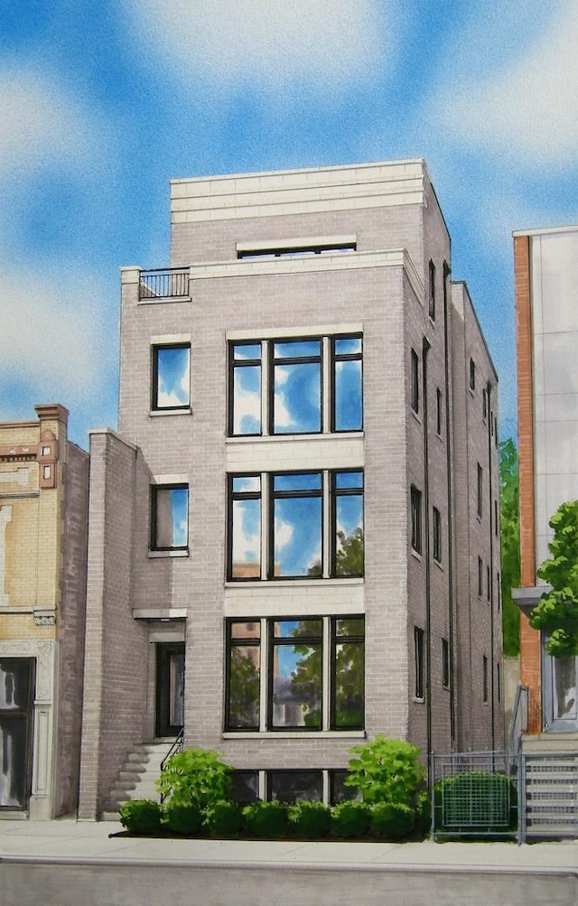 1352 W Diversey Pkwy Unit 2, Chicago, IL 60614 - view of building exterior
