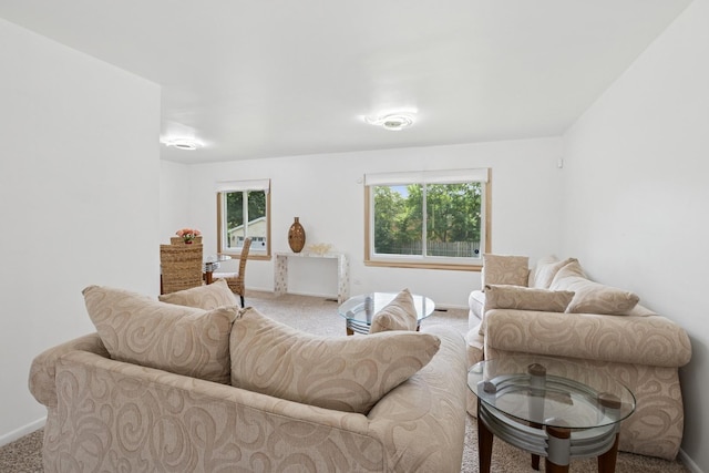 3551 Marseilles Ln, Hazel Crest, IL 60429 - carpeted living room featuring plenty of natural light
