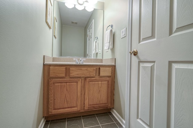 8156 Ripple Ridge Dr, Darien, IL 60561 - bathroom with vanity and tile patterned flooring