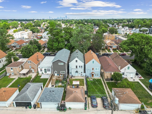 1336 Euclid Ave, Berwyn, IL 60402 - aerial perspective of suburban area
