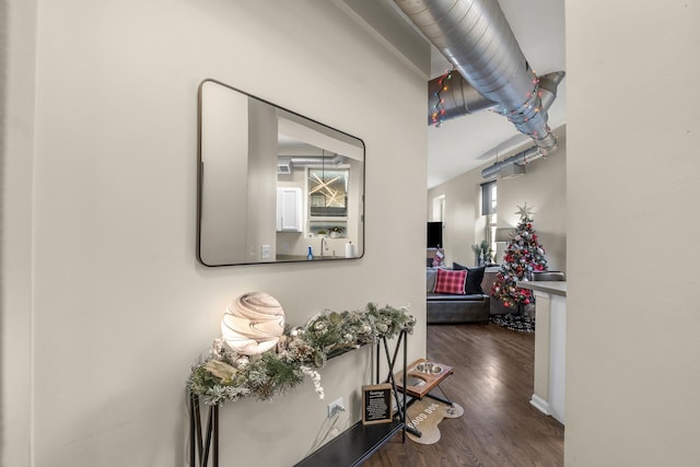 1418 W Cortez St Unit 4, Chicago, IL 60642 - hall featuring wood finished floors
